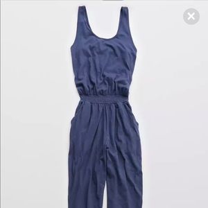 Aerie Real Good Everyday Track Jumpsuit